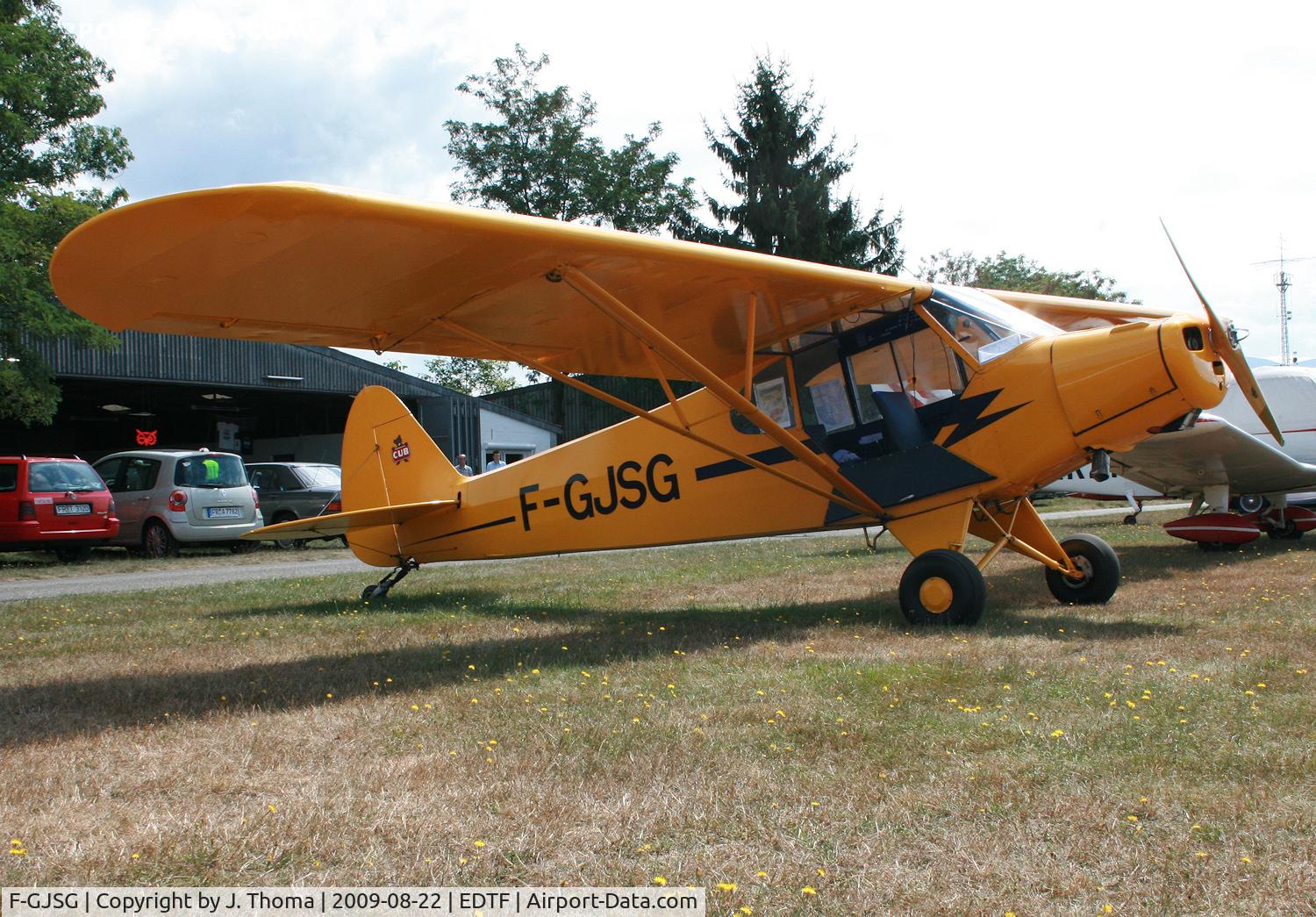 F-GJSG, Piper PA-18 Super Cub C/N 18-5648, Piper PA-18