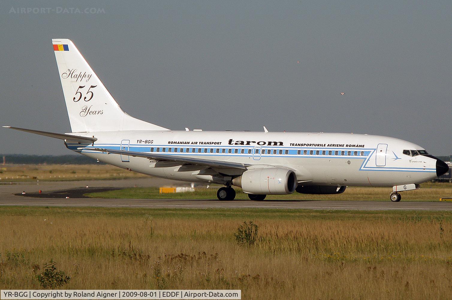 YR-BGG, 2001 Boeing 737-78J C/N 28442, Tarom Retrojet