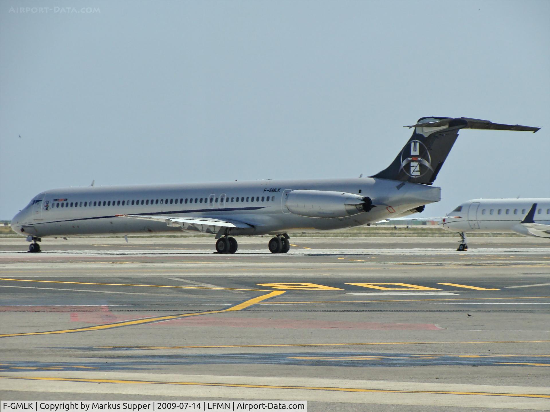 F-GMLK, 1988 McDonnell Douglas MD-83 (DC-9-83) C/N 49672, F-GMLK Will be used by pop group U2 for their european 
