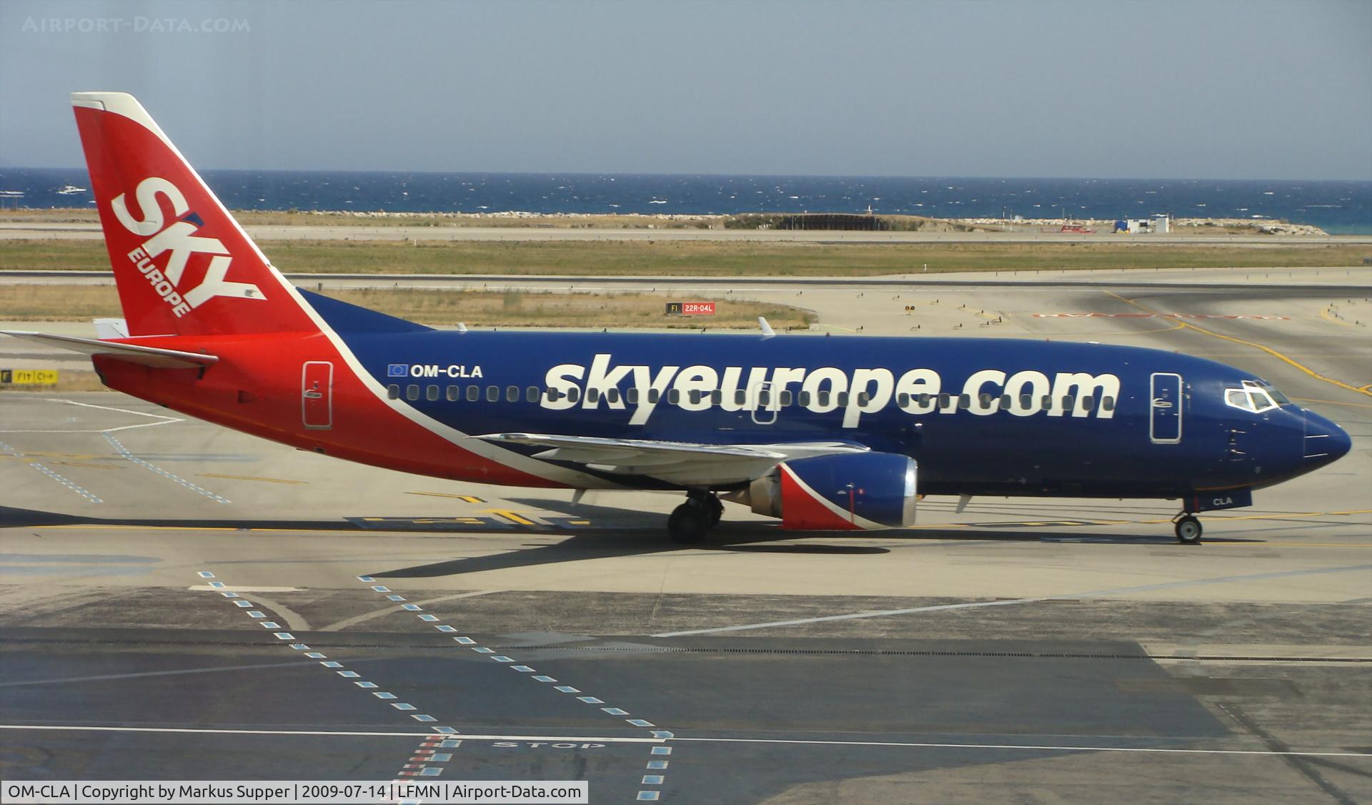 OM-CLA, 1988 Boeing 737-322 C/N 24245, Sky Europes 