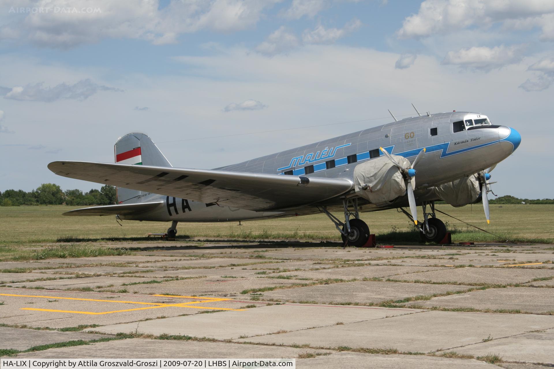 HA-LIX, 1949 Lisunov Li-2T Cab C/N 18433209, Budaörs-Airport  Hungary-LHBS - 60 year ones the Li-2.
