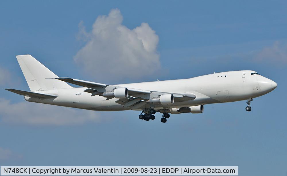 N748CK, 1979 Boeing 747-221F C/N 21744, First landing in Leipzig / Germany