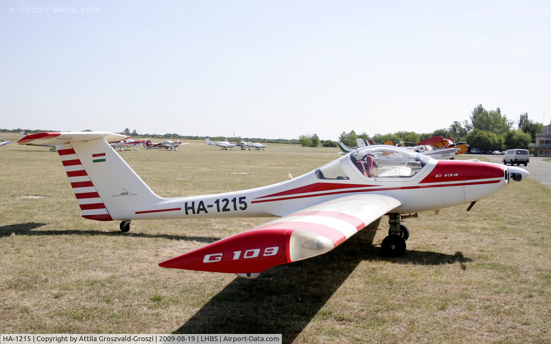 HA-1215, 1981 Grob G-109 C/N 6078, Budaörs-Airport  Hungary-LHBS