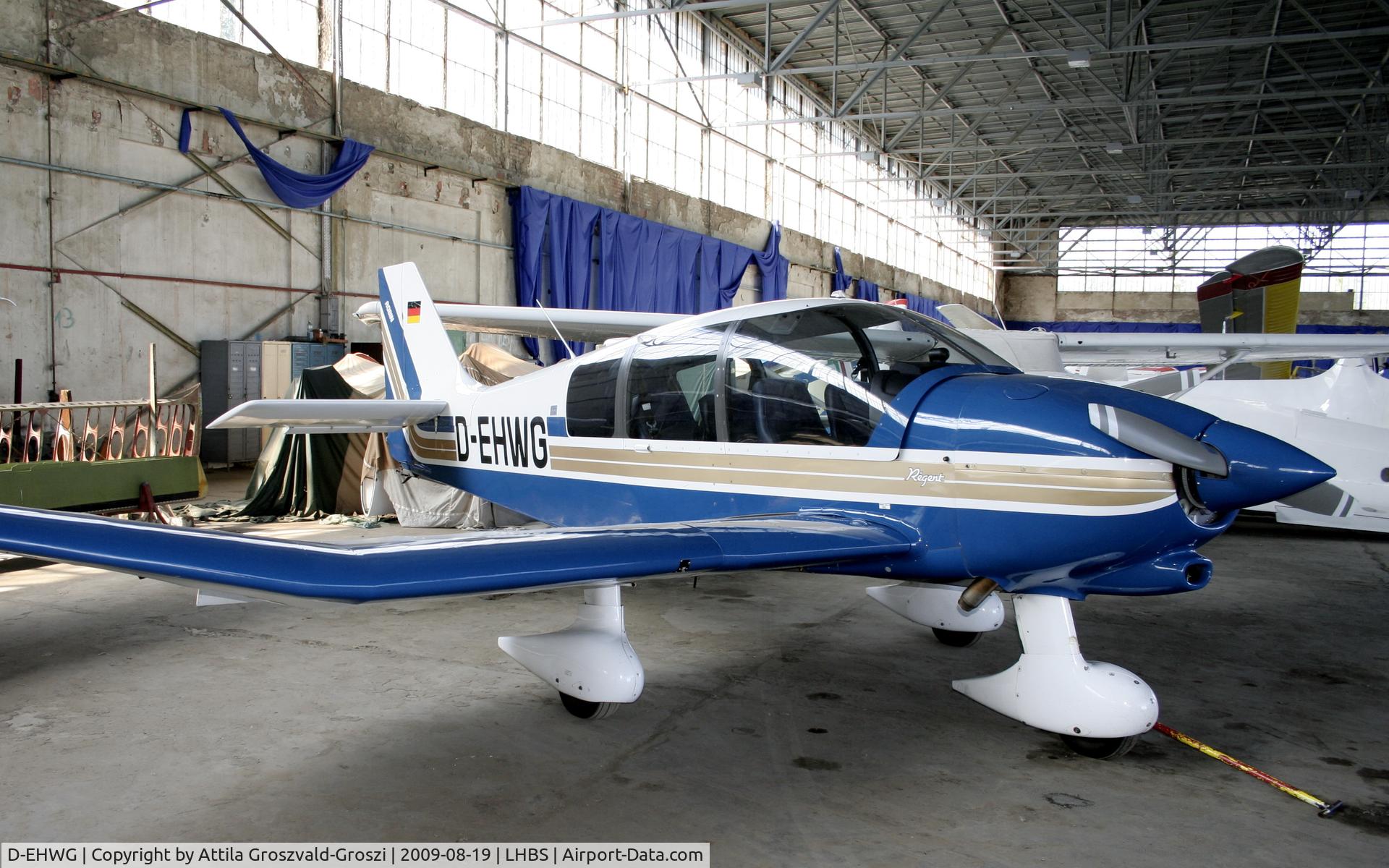 D-EHWG, 1990 Robin DR-400-180S Regent C/N 2026, Budaörs-Airport / Hungary - LHBS / Hangar