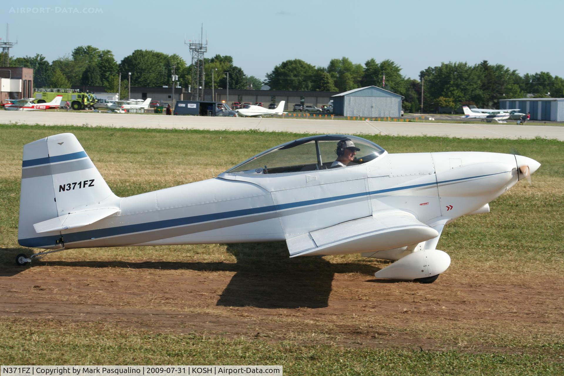 N371FZ, 1989 Vans RV-4 C/N 371, RV-4