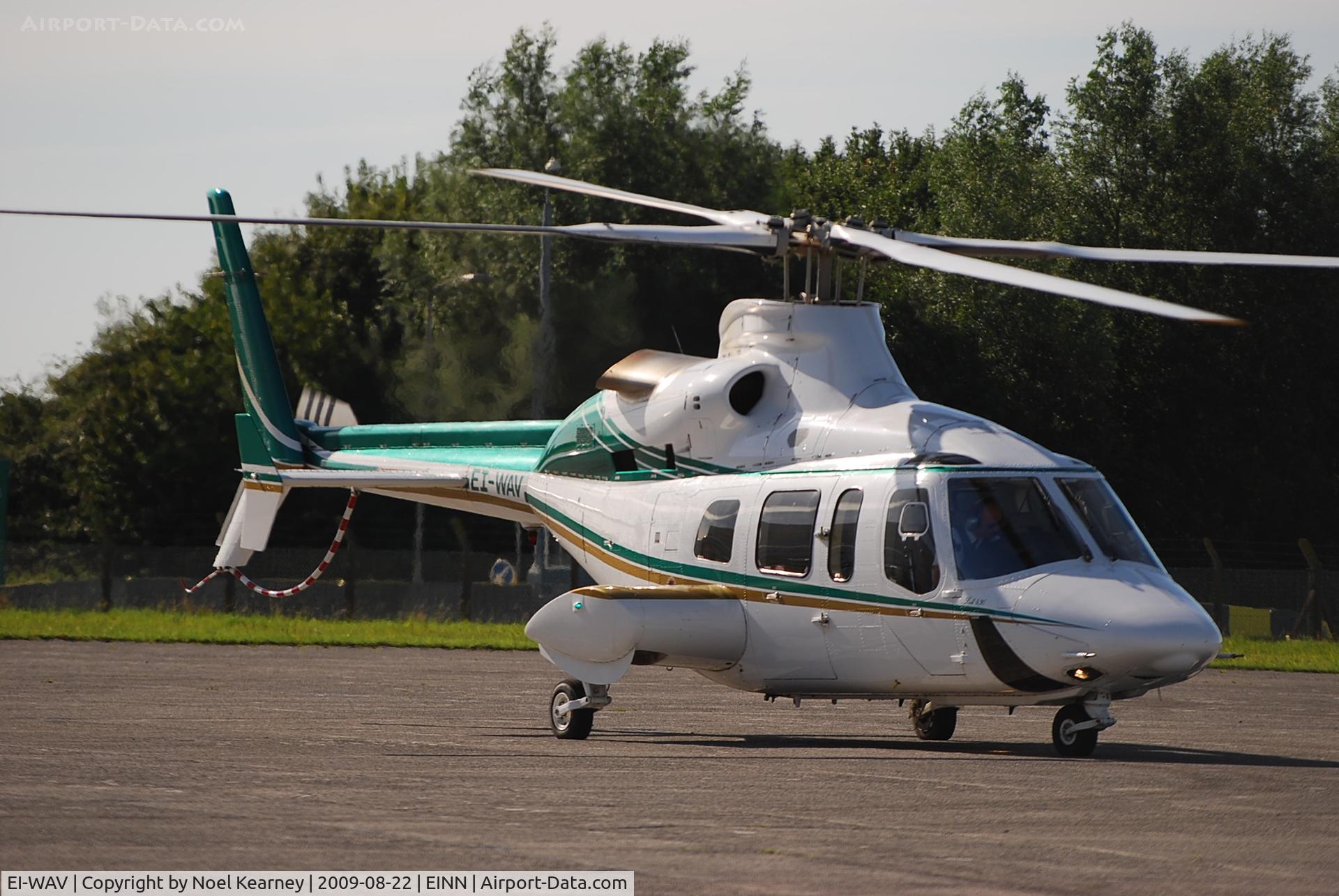 EI-WAV, Bell 430 C/N 49028, About to depart from the Westair Ramp