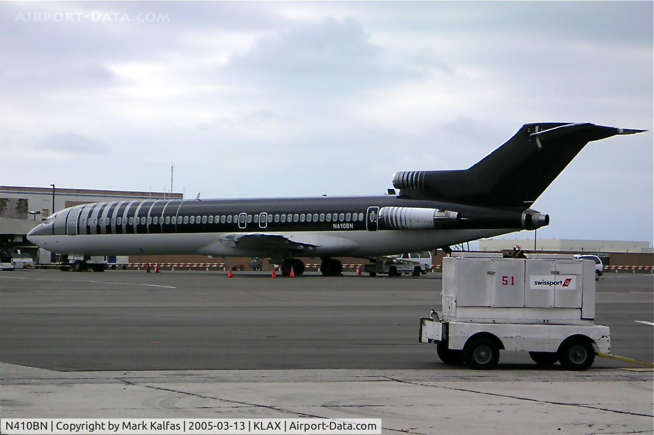 N410BN, 1978 Boeing 727-223 C/N 21387, Boeing 727-223 at the Imperial Ramp KLAX