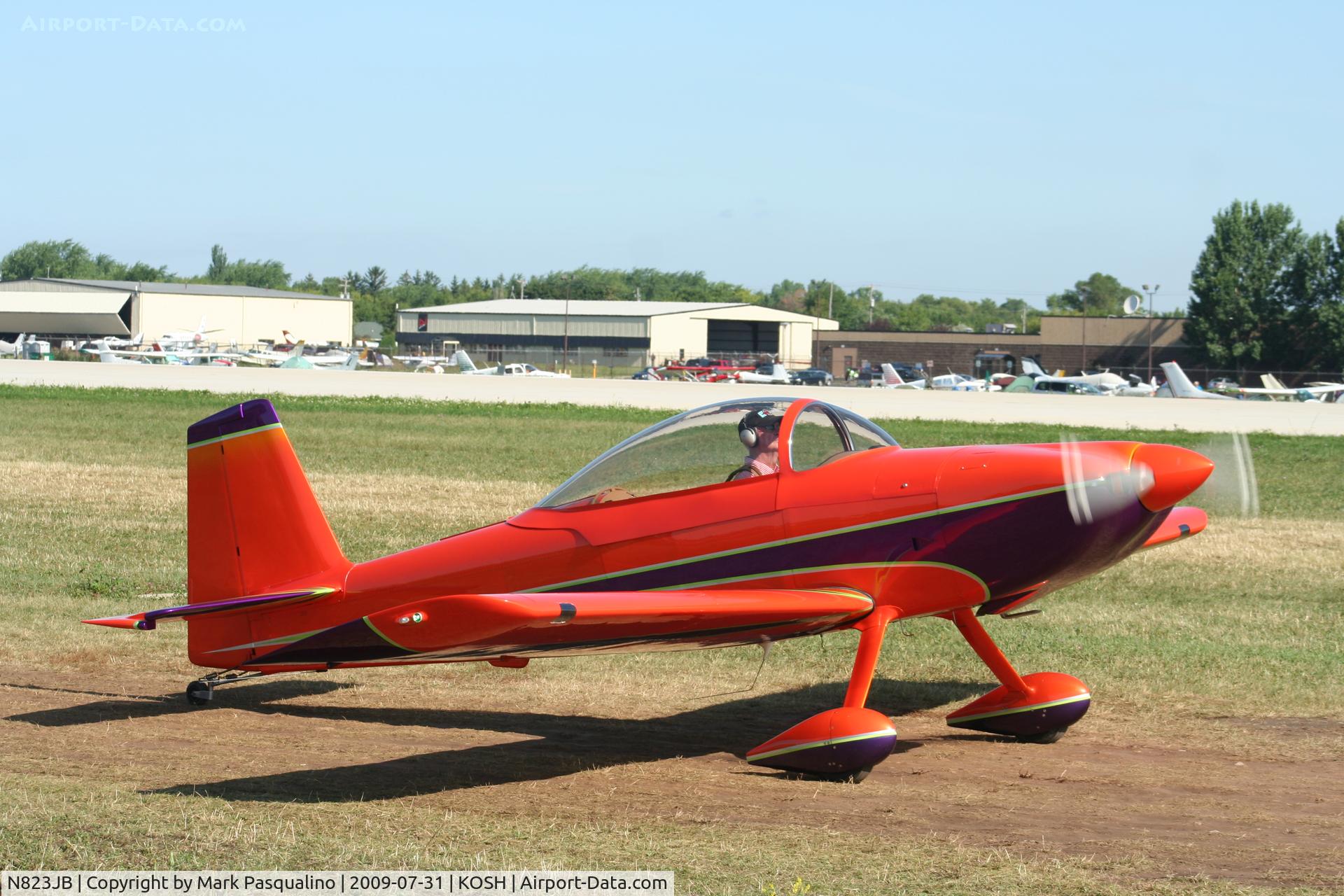N823JB, 2001 Vans RV-8 C/N 80023, RV-8