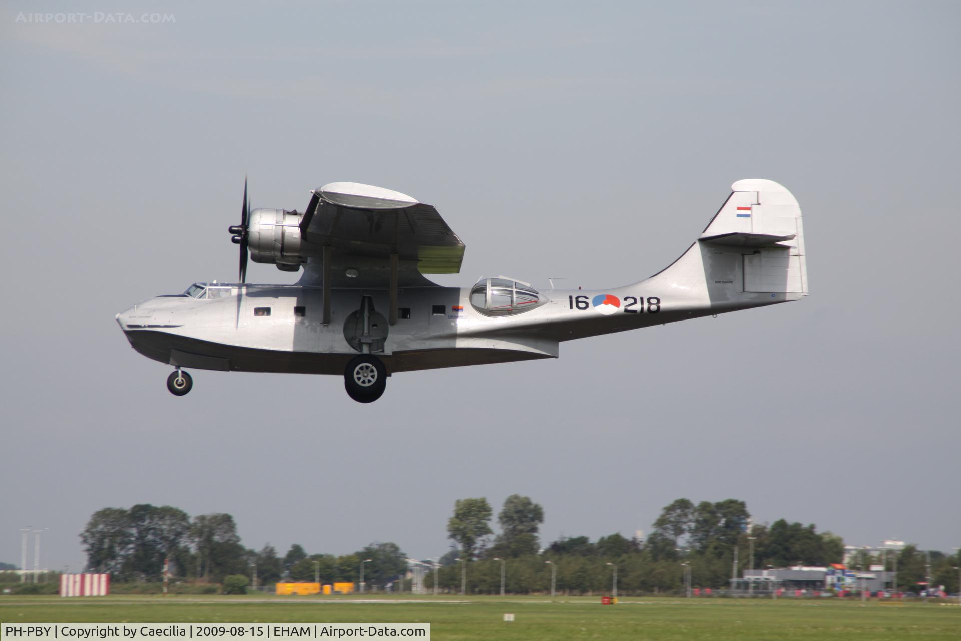 PH-PBY, 1941 Consolidated PBY-5A Catalina C/N 300, History planes at Schiphol-Oost