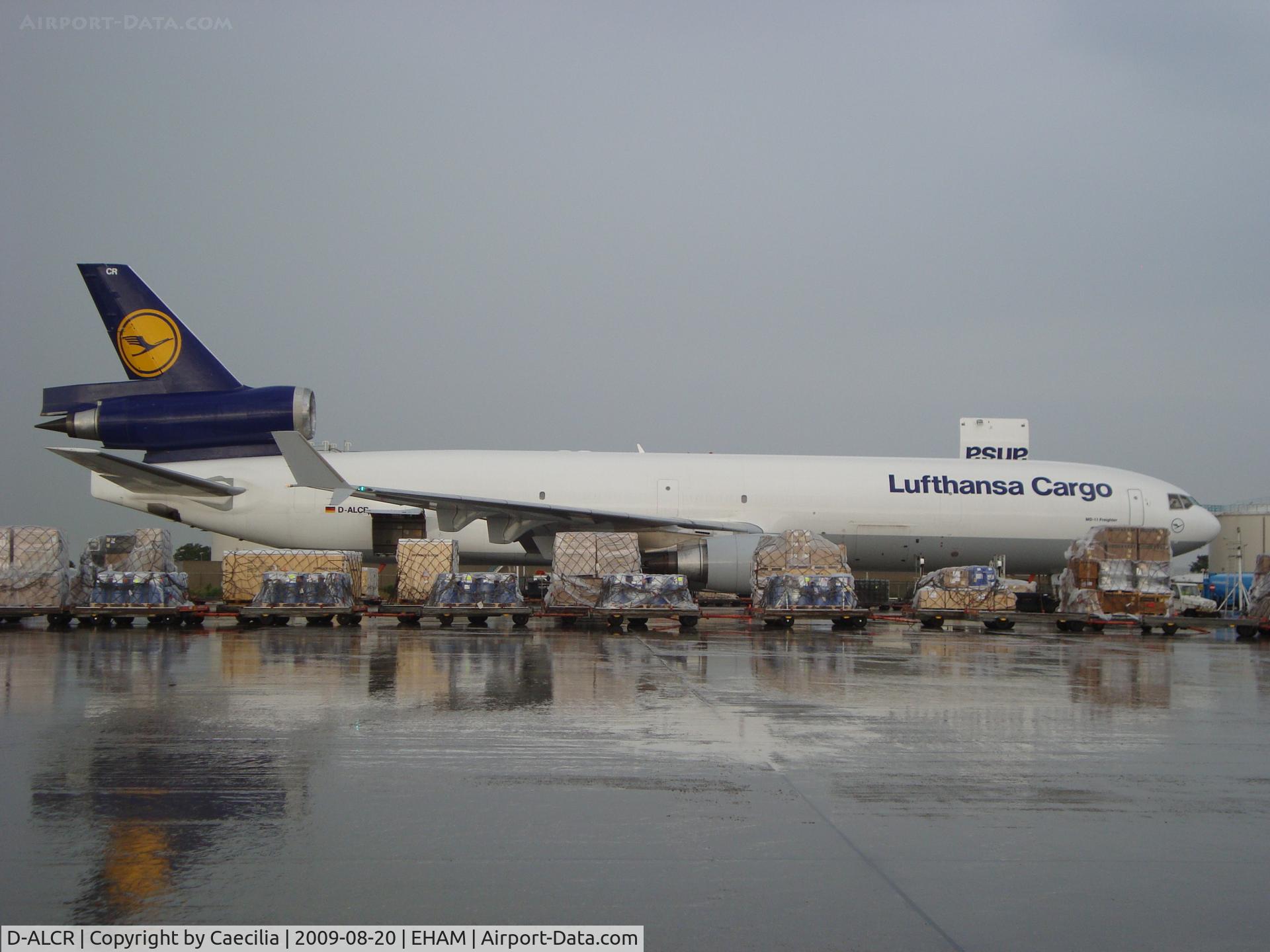 D-ALCR, 1994 McDonnell Douglas MD-11F C/N 48581, Lufthansa Cargo at Schiphol