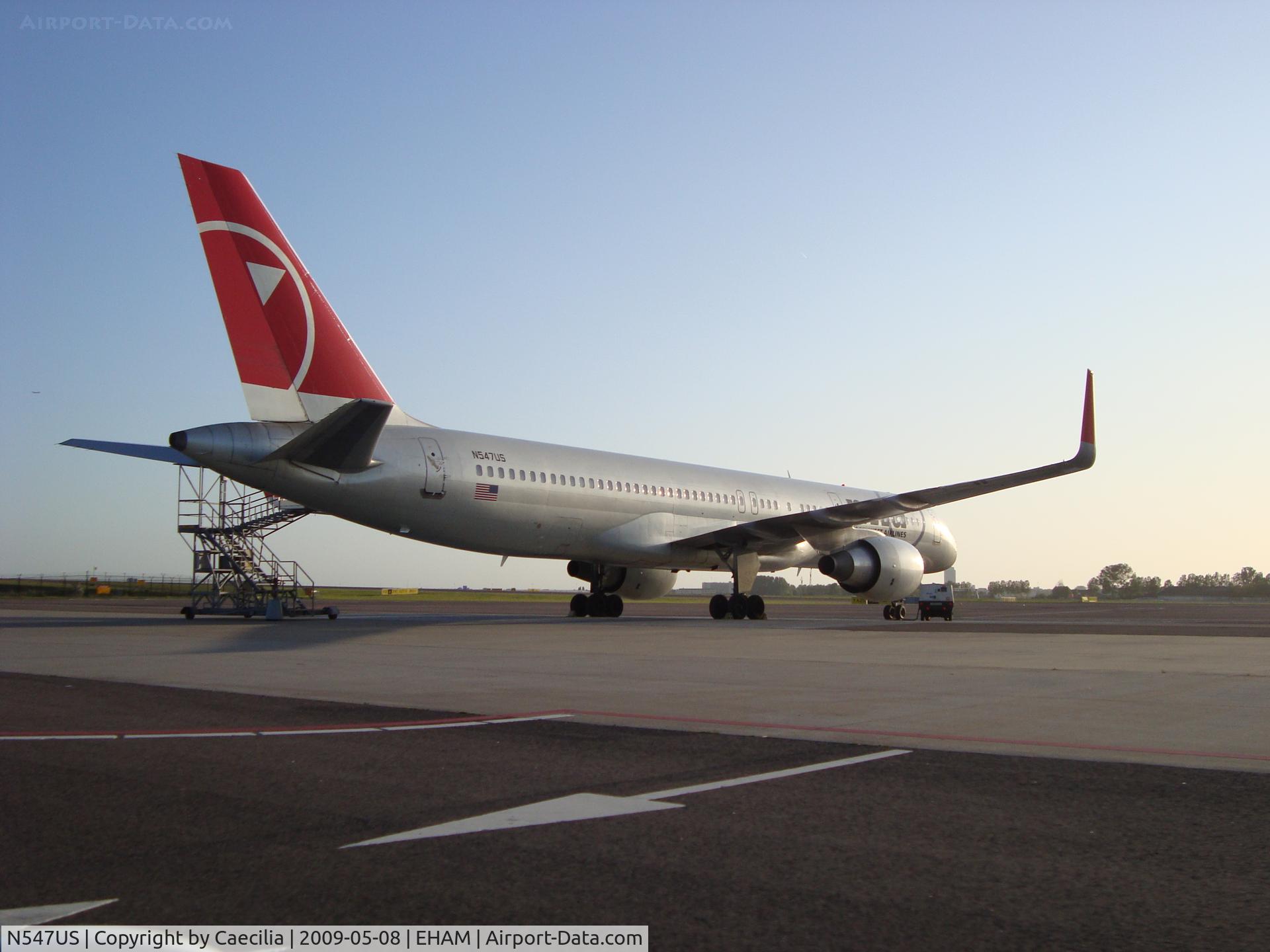N547US, 1996 Boeing 757-251 C/N 26494, Northwest Airlines