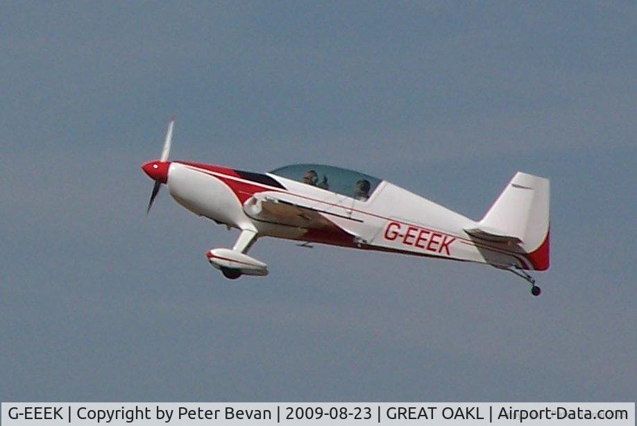 G-EEEK, 2006 Extra EA-300/200 C/N 1034, Taking Off from Great Oakley airfield, Essex, UK 23-08-09