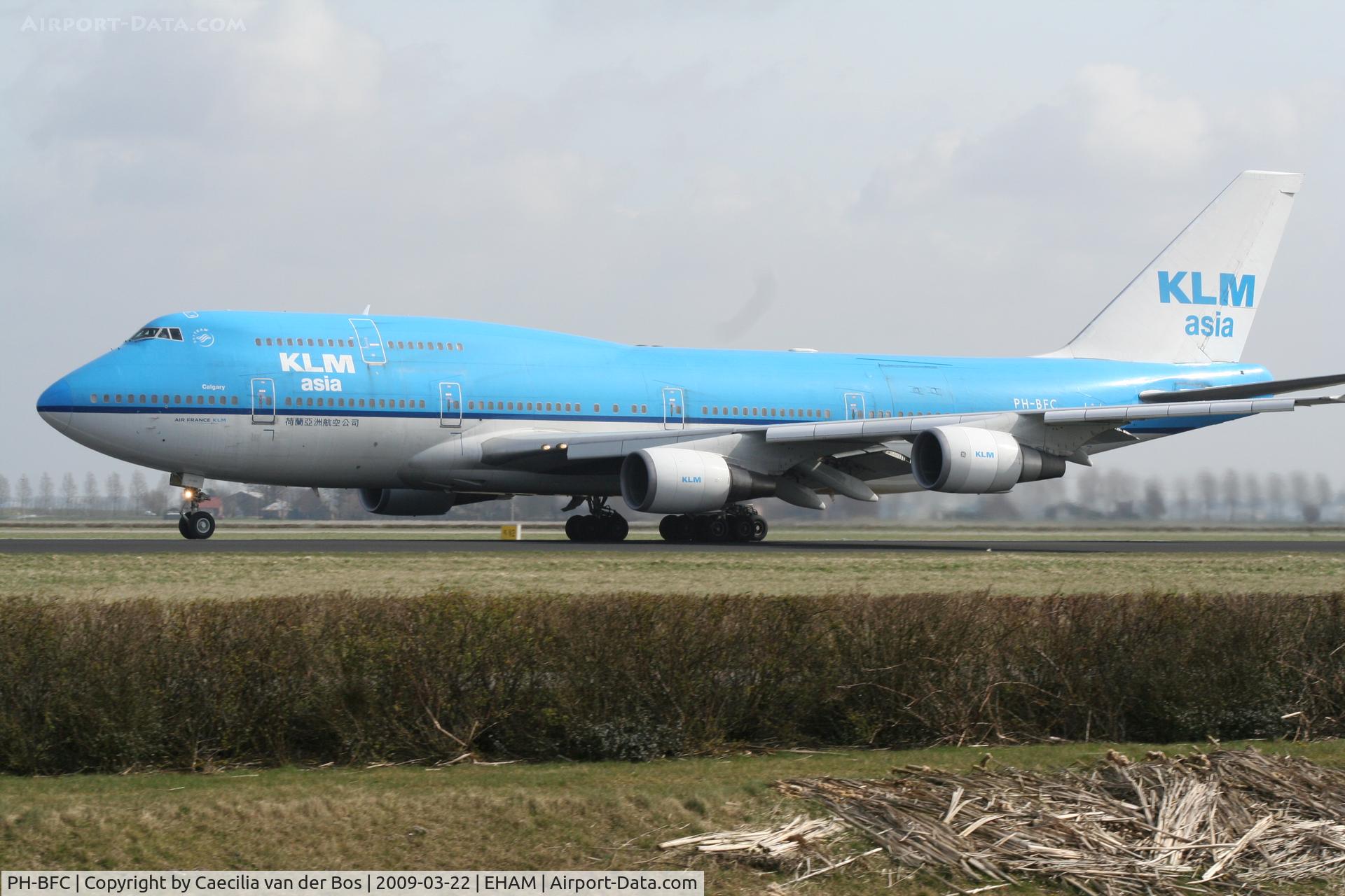 PH-BFC, 1989 Boeing 747-406BC C/N 23982, KLM Asia