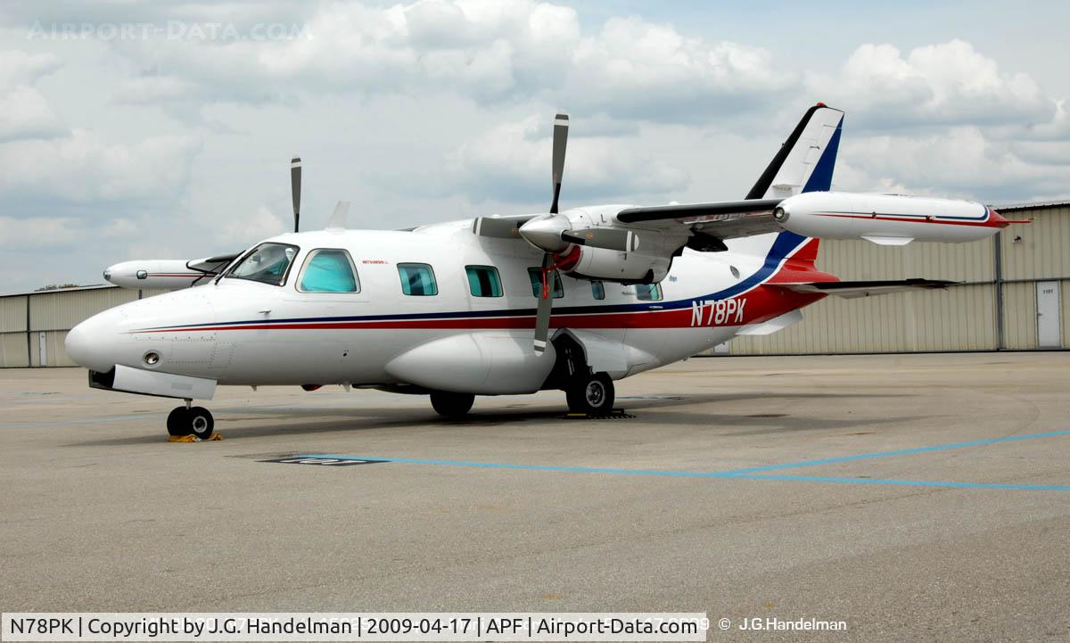 N78PK, 1981 Mitsubishi MU-2B-60 Marquise C/N 1522SA, at Naples Florida