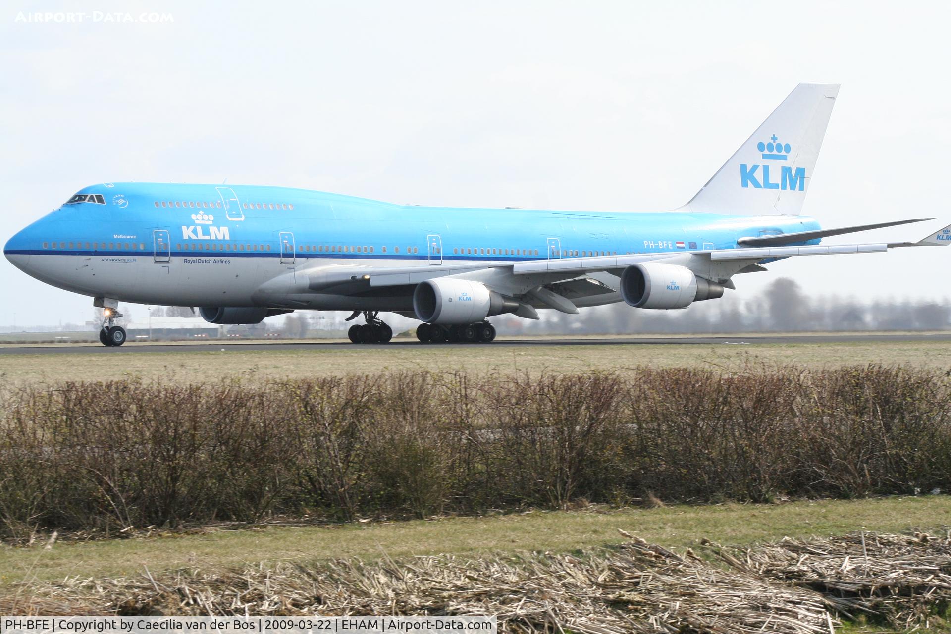 PH-BFE, 1990 Boeing 747-406BC C/N 24201, KLM