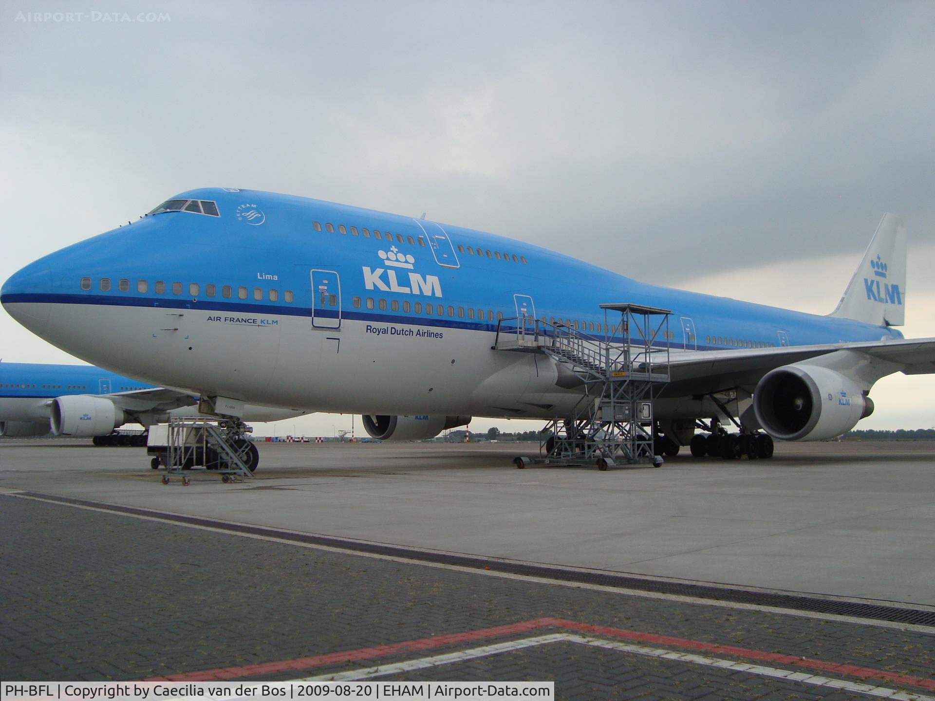 PH-BFL, 1991 Boeing 747-406 C/N 25356, KLM