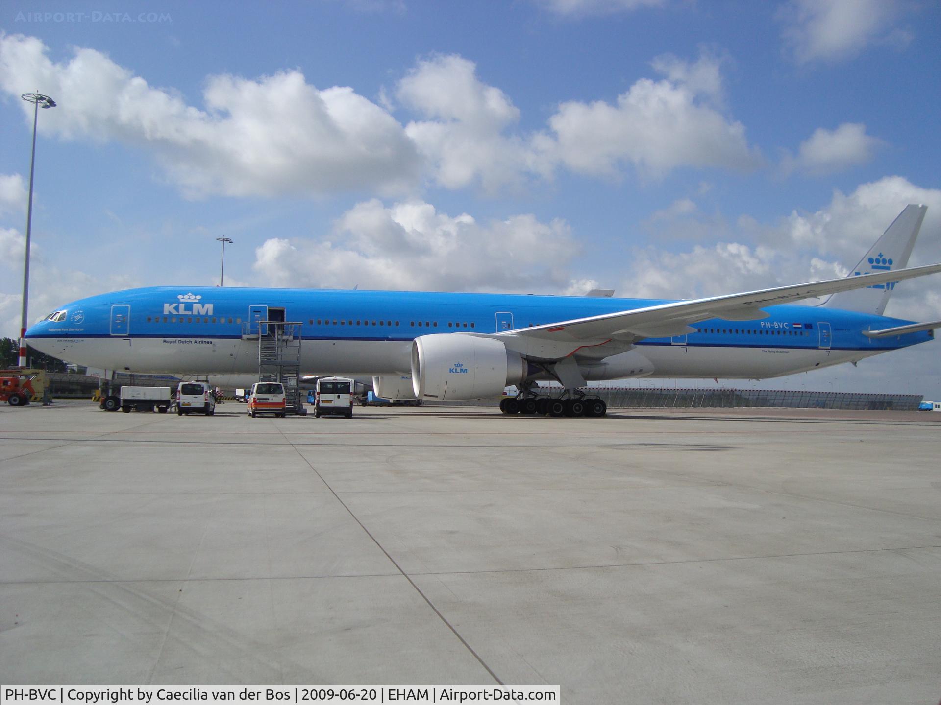 PH-BVC, 2009 Boeing 777-306/ER C/N 37582, KLM