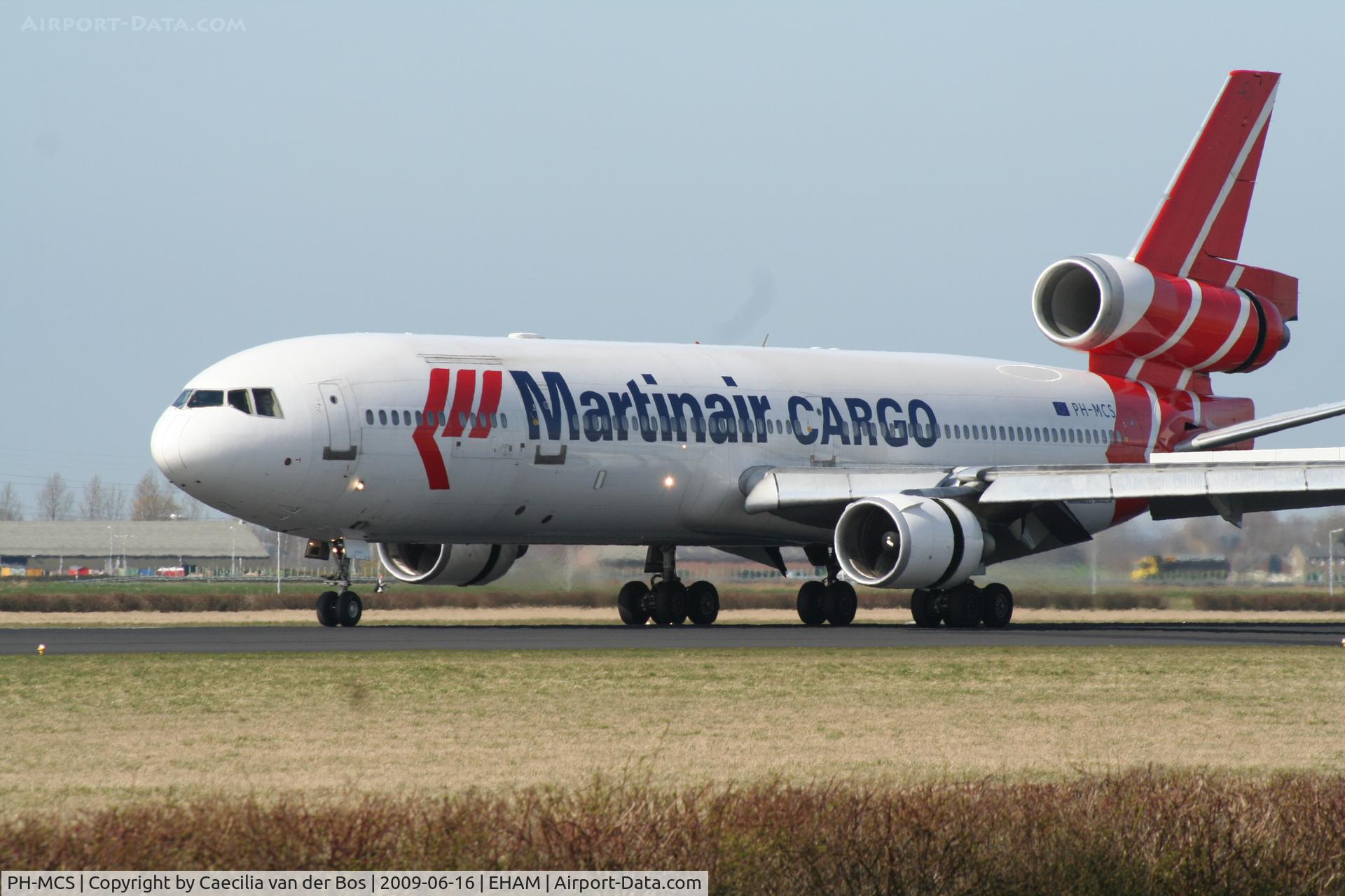 PH-MCS, 1995 McDonnell Douglas MD-11F C/N 48618, Martinair Cargo