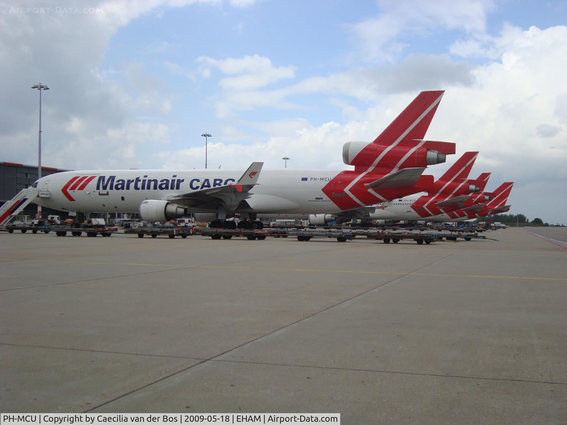 PH-MCU, 1996 McDonnell Douglas MD-11F C/N 48757, Martinair Cargo