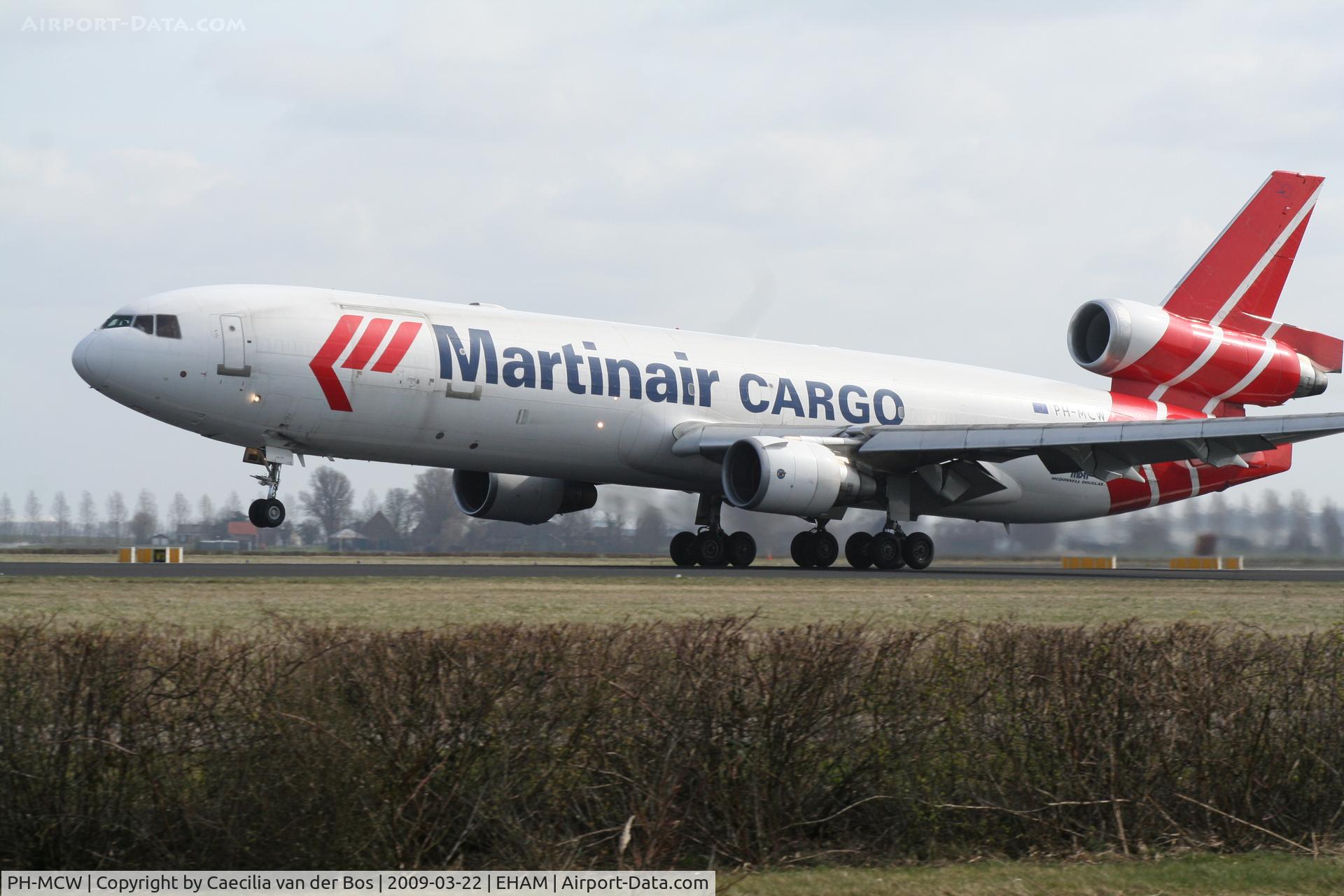 PH-MCW, 1998 McDonnell Douglas MD-11F C/N 48788, Martinair Cargo