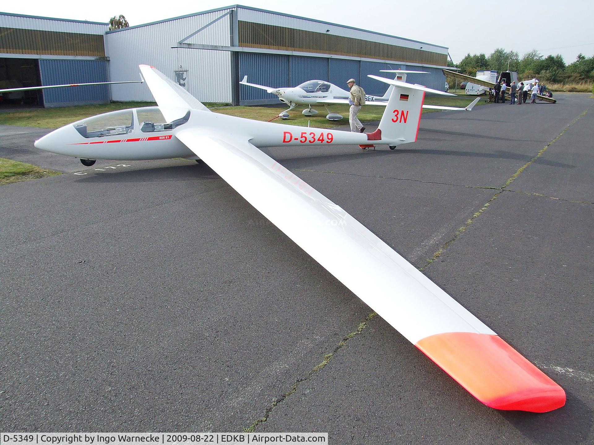 D-5349, Schleicher ASK-21 C/N 21312, Schleicher ASK-21 