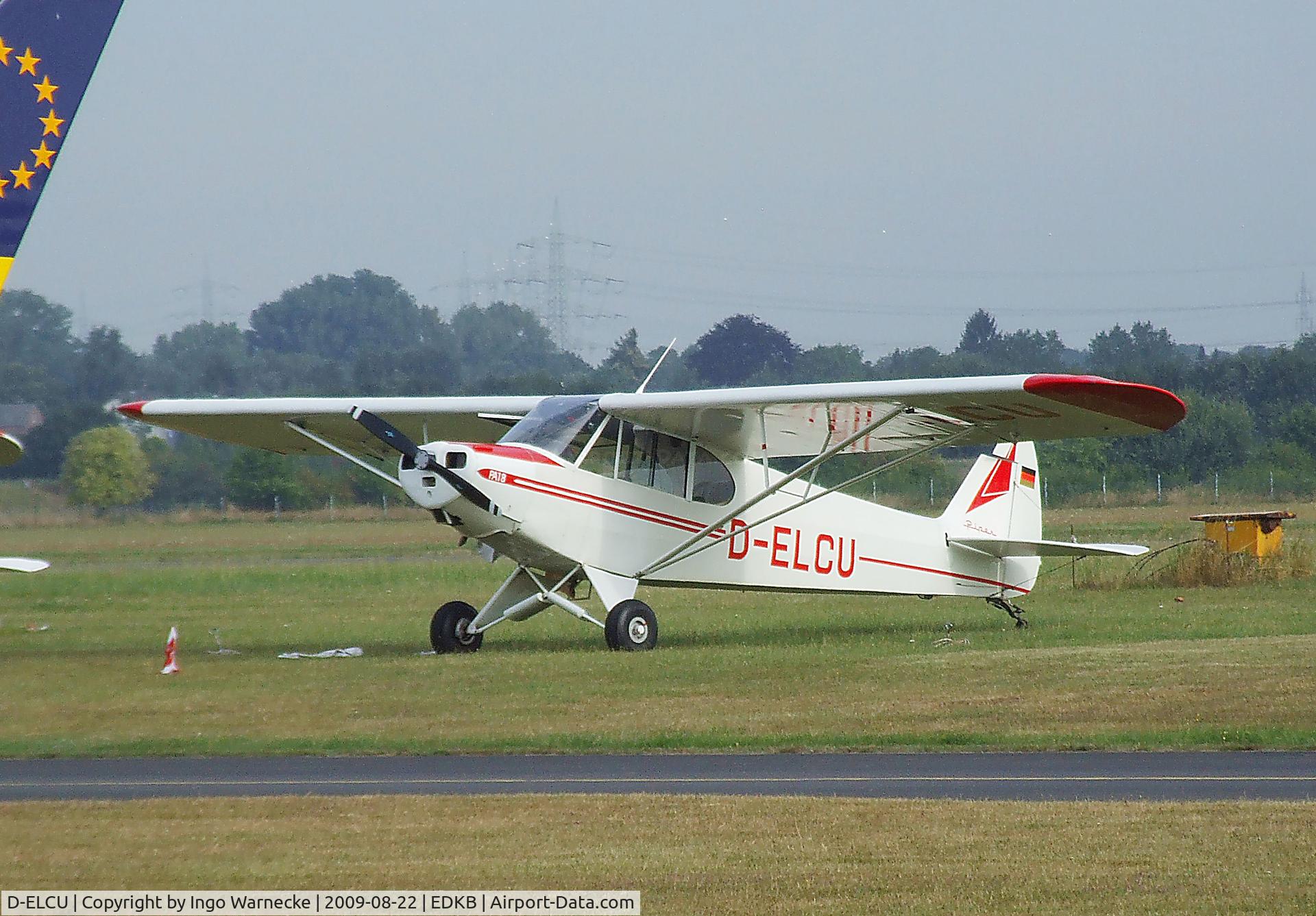 D-ELCU, 1953 Piper PA-18-95 Super Cub Super Cub C/N 18-3114, Piper PA-18-95 Super Cub at the Bonn-Hangelar centennial jubilee airshow