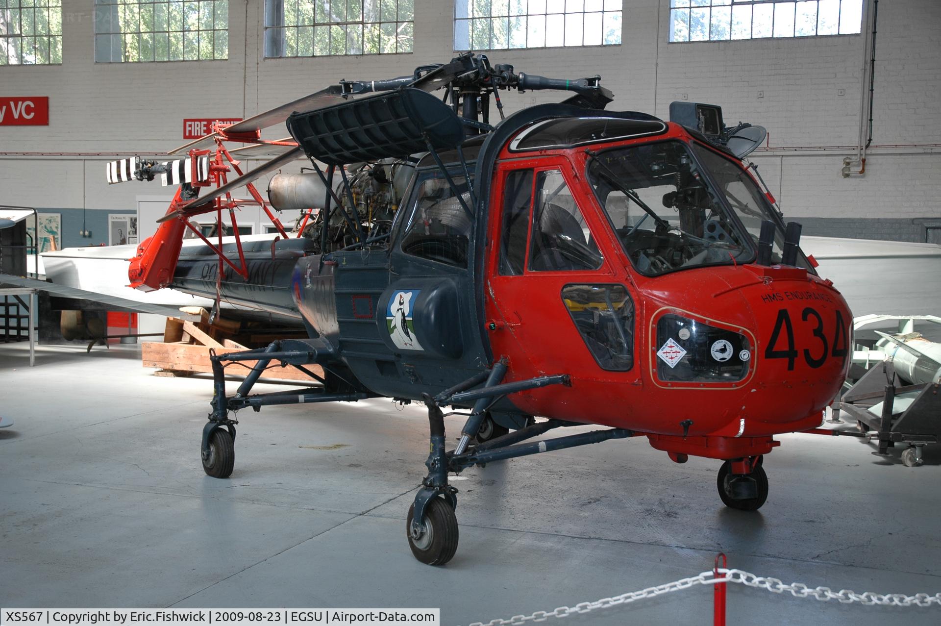 XS567, 1964 Westland Wasp HAS.1 C/N F9578, XS567 at The Imperial War Museum, Duxford