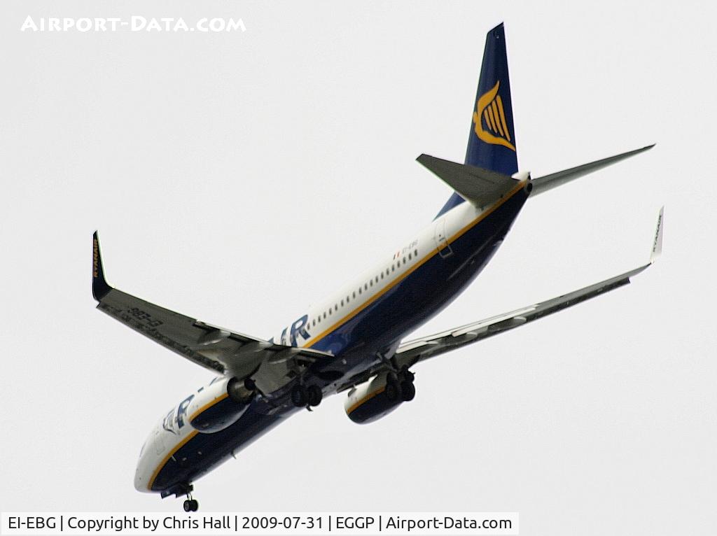 EI-EBG, 2009 Boeing 737-8AS C/N 37525, Ryanair