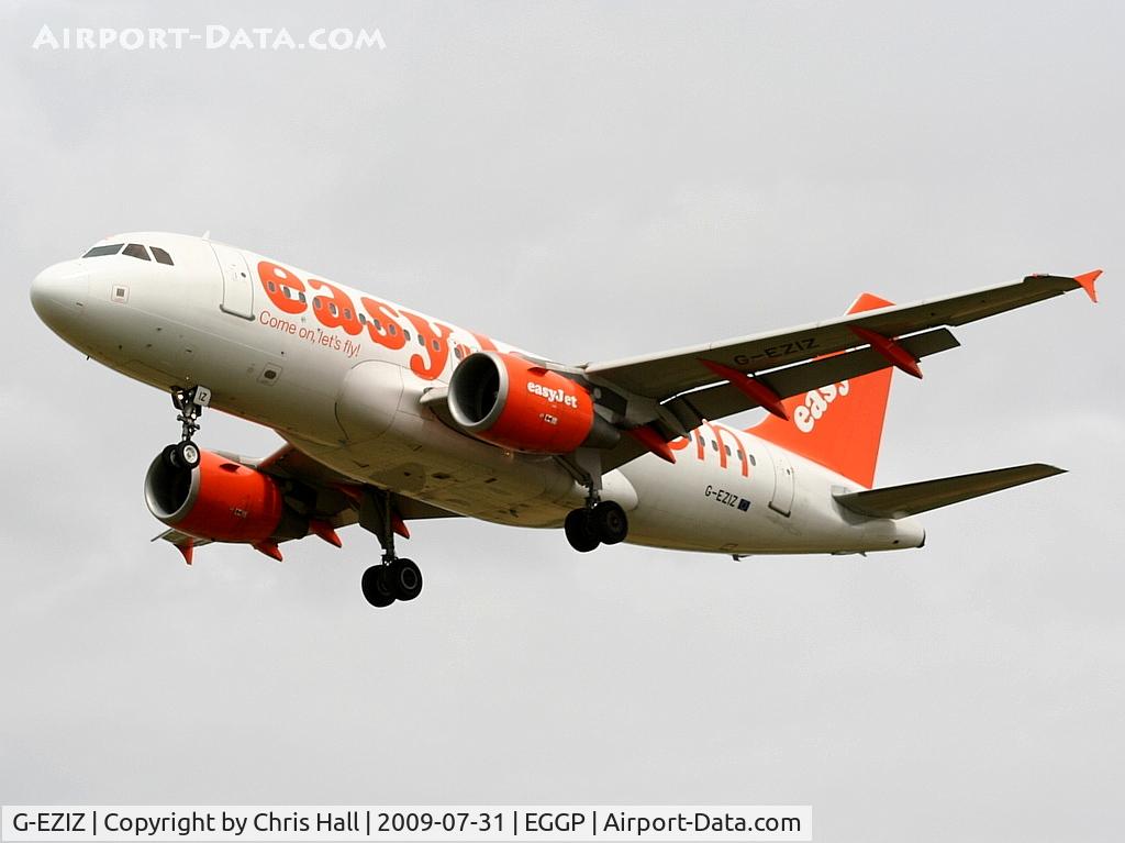 G-EZIZ, 2005 Airbus A319-111 C/N 2646, Easyjet