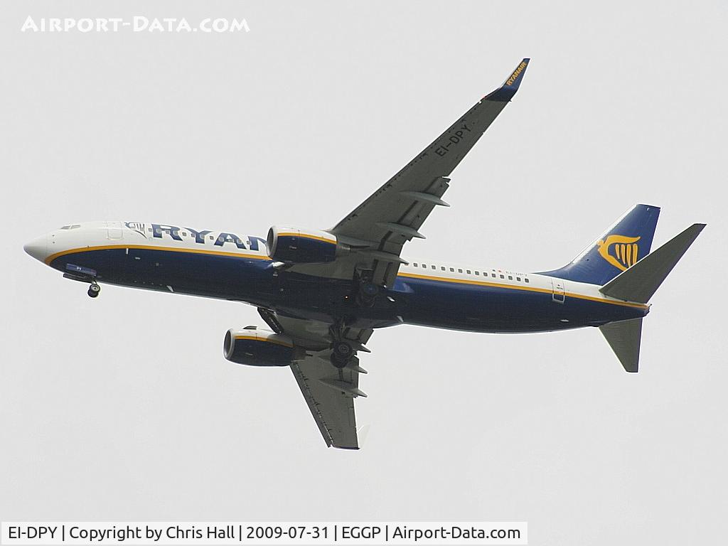 EI-DPY, 2007 Boeing 737-8AS C/N 33615, Ryanair