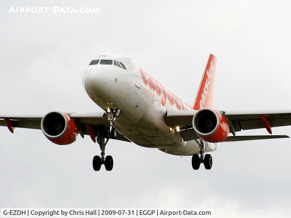 G-EZDH, 2008 Airbus A319-111 C/N 3466, Easyjet
