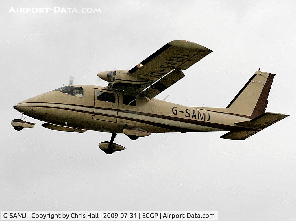 G-SAMJ, 1977 Partenavia P-68B C/N 101, Ravenair, Previous ID: D-GERA