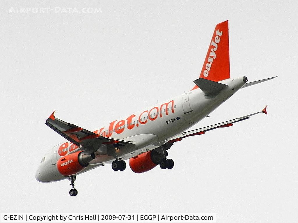 G-EZIN, 2005 Airbus A319-111 C/N 2503, Easyjet