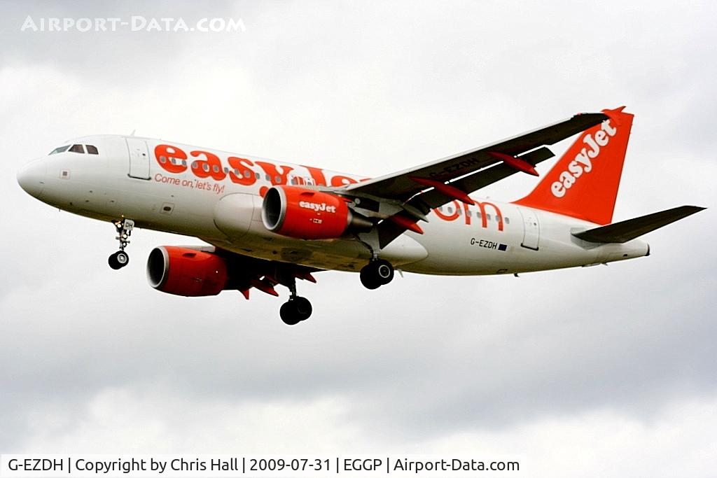 G-EZDH, 2008 Airbus A319-111 C/N 3466, Easyjet
