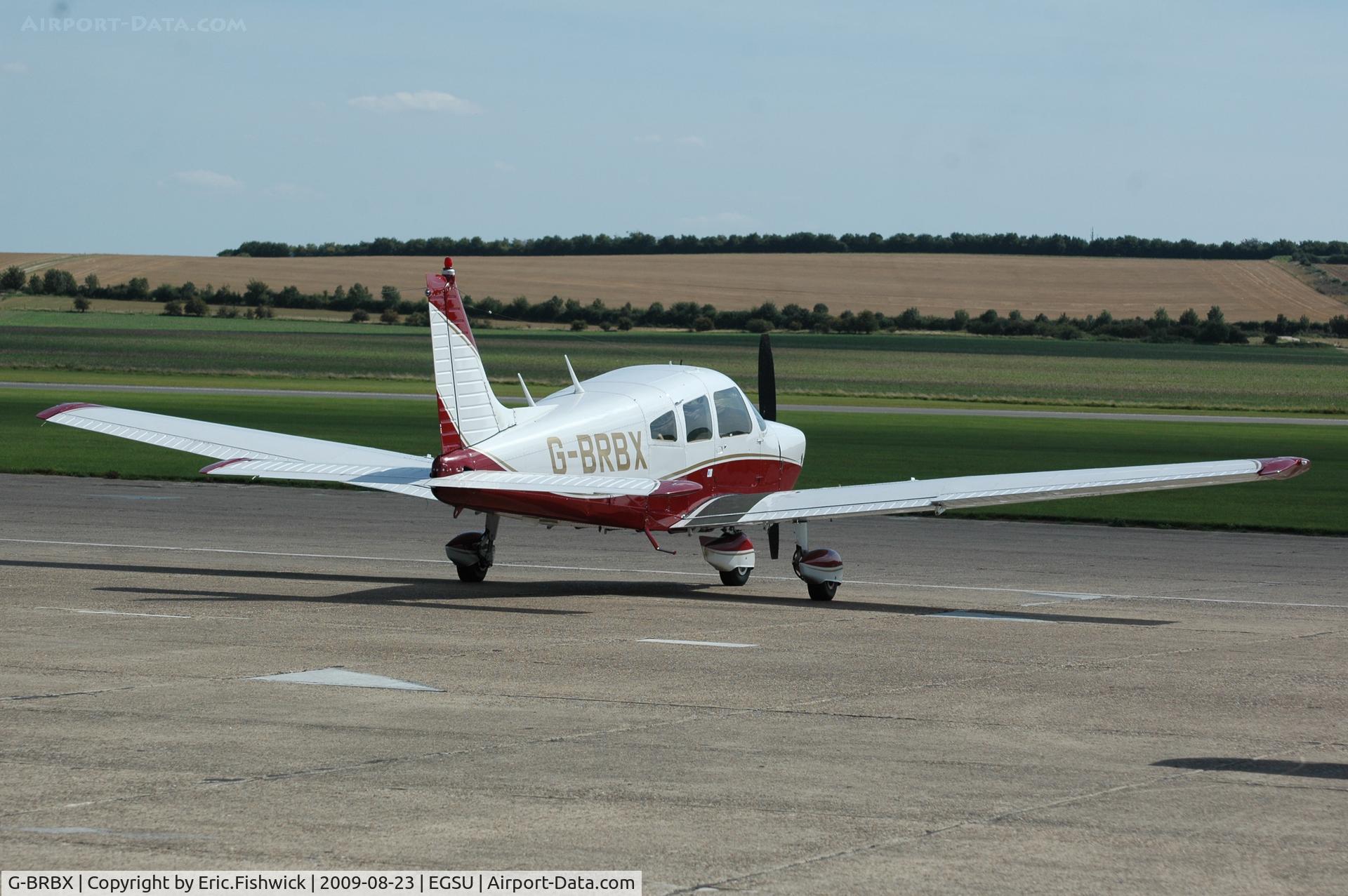 G-BRBX, 1976 Piper PA-28-181 Cherokee Archer II C/N 28-7690185, G-BRBX at Duxford