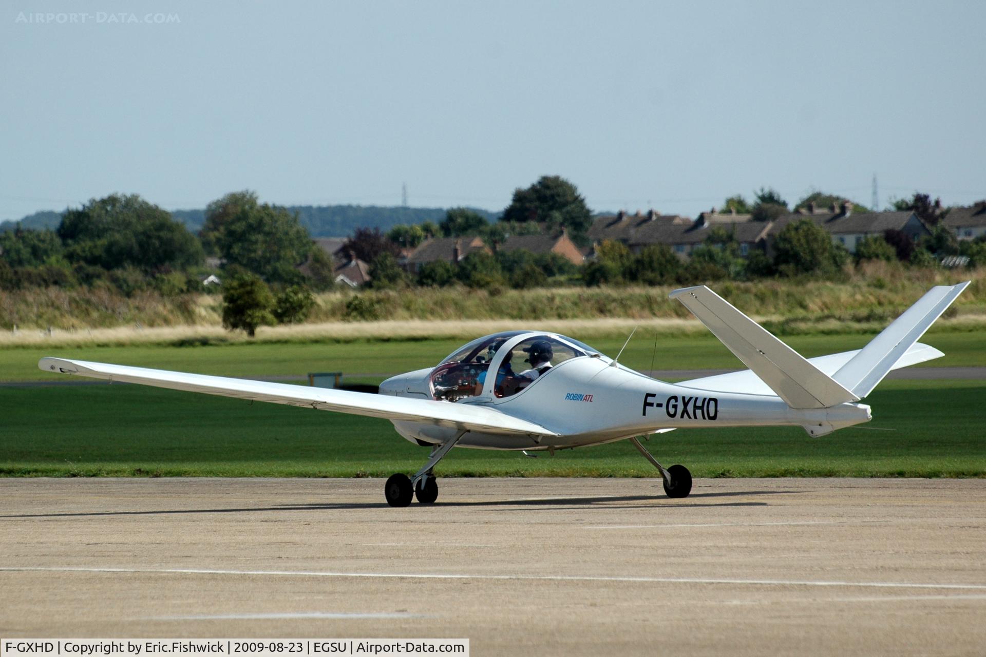 F-GXHD, Robin ATL C/N 110, F-GXHD Robin ATL at Duxford Airfield.