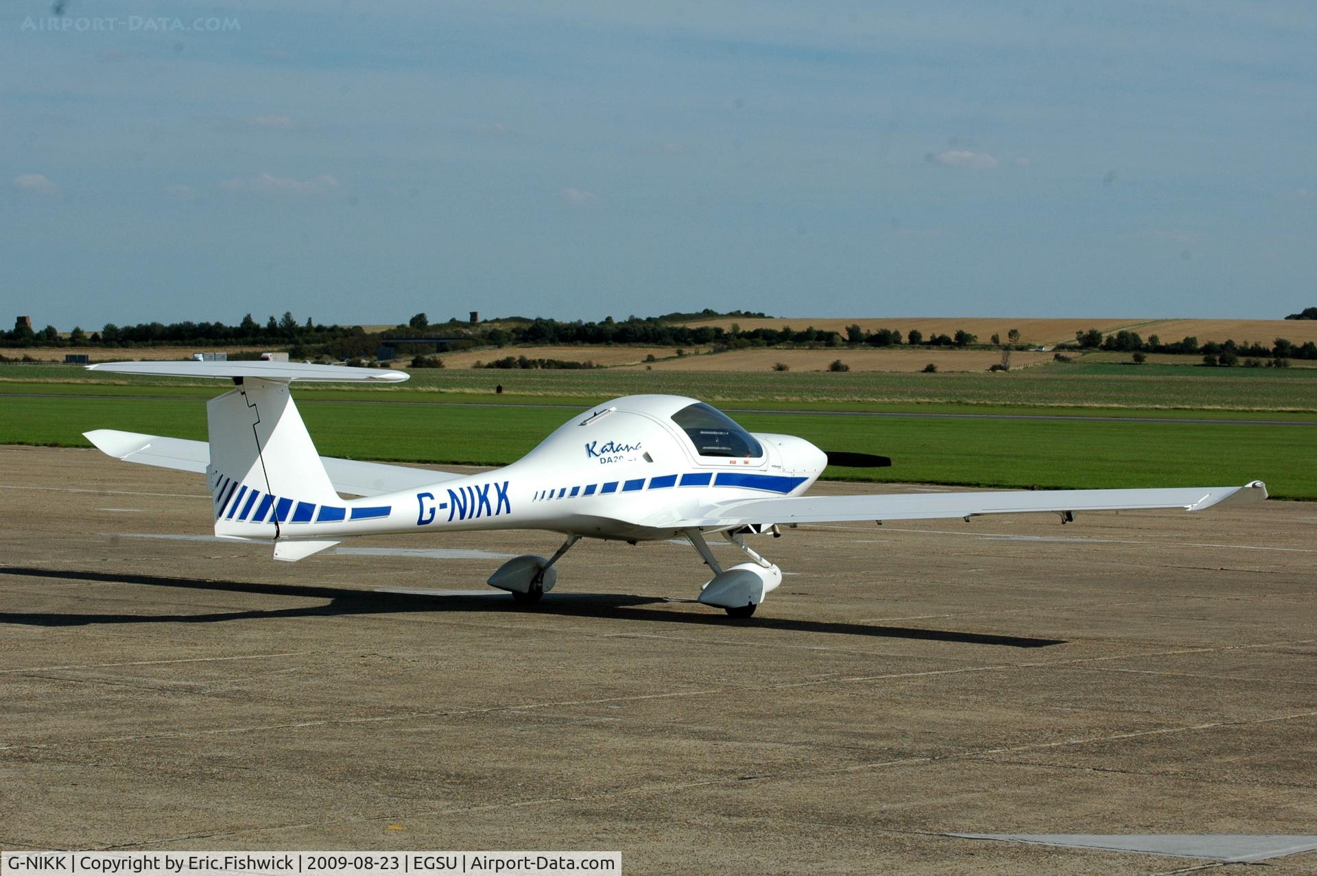 G-NIKK, 2000 Diamond DA-20C-1 Eclipse C/N C0109, G-NIKK at Duxford