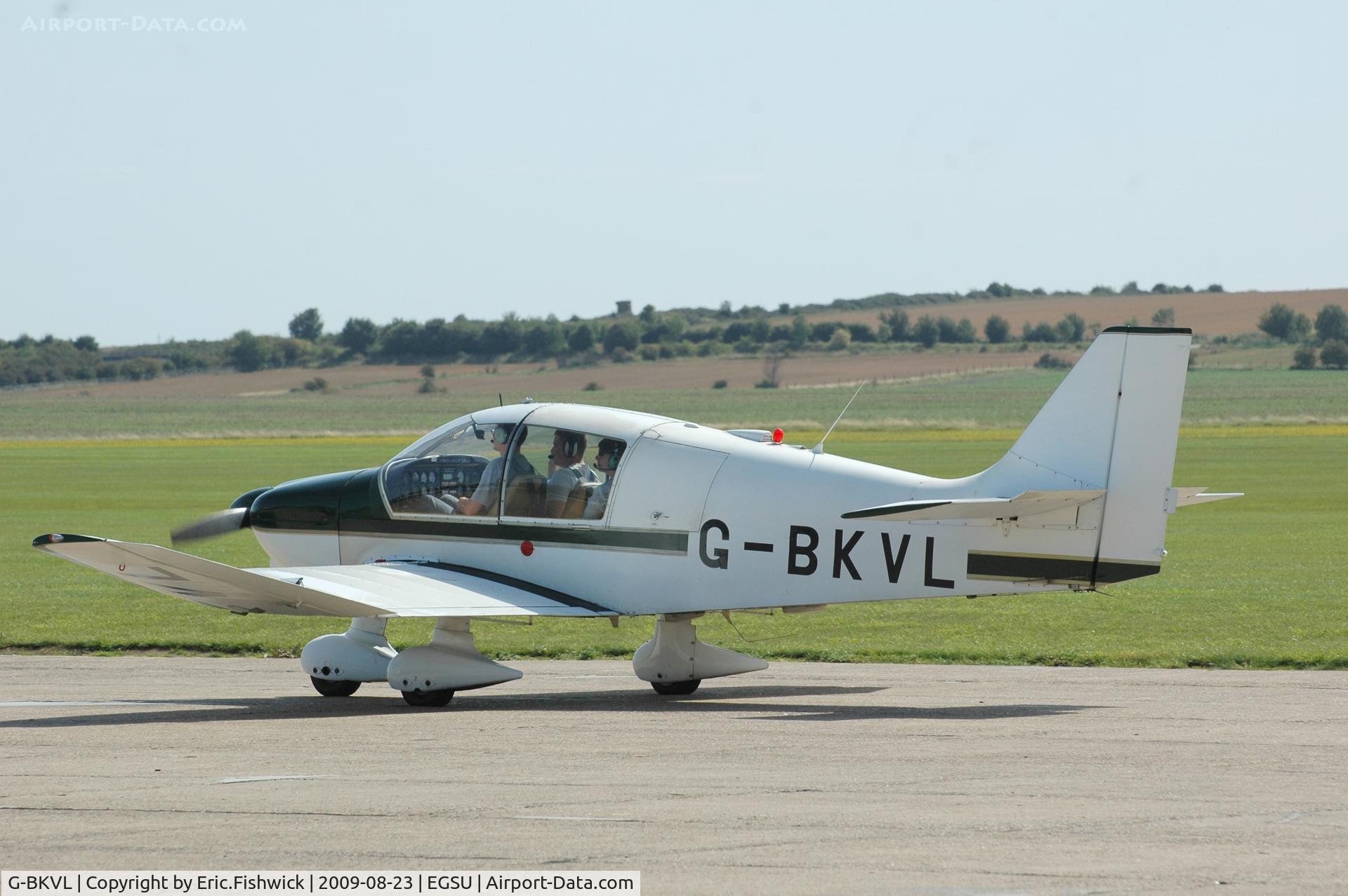 G-BKVL, 1983 Robin DR-400-160 Chevalier C/N 1625, G-BKPL at Duxford