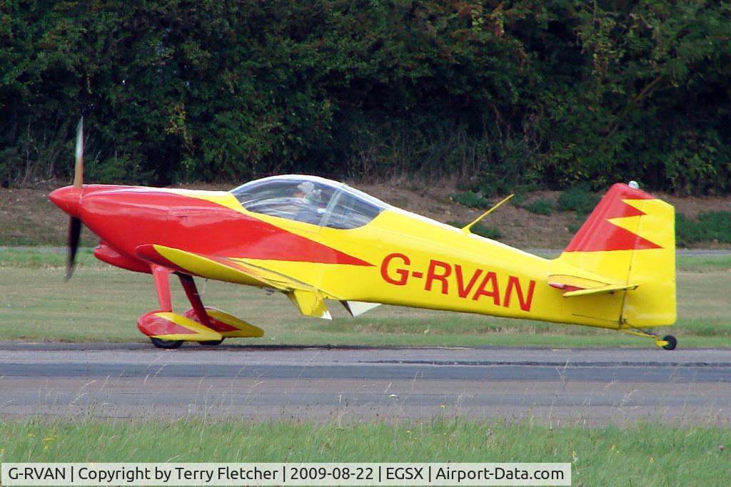 G-RVAN, 1998 Vans RV-6 C/N PFA 181-12657, RV-6 at 2009 North Weald RV Fly-in