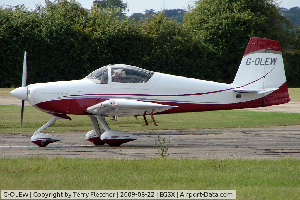 G-OLEW, 2006 Vans RV-7A C/N 71629, RV-7A at 2009 North Weald RV Fly-in