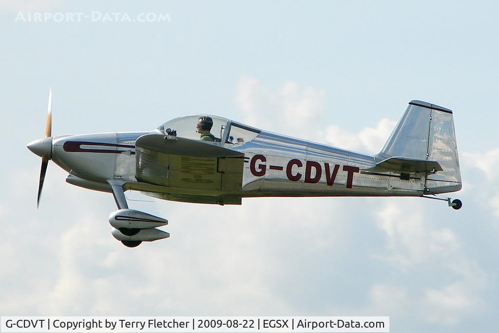 G-CDVT, 1991 Vans RV-6 C/N 20206, RV-6 at 2009 North Weald RV Fly-in
