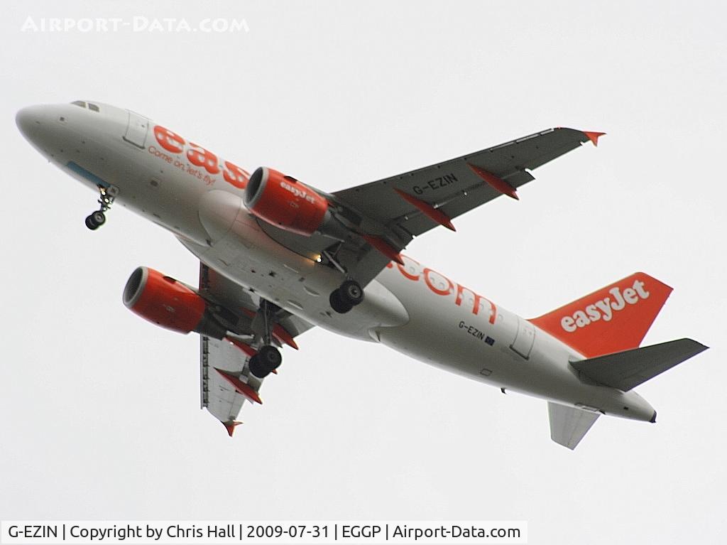 G-EZIN, 2005 Airbus A319-111 C/N 2503, Easyjet