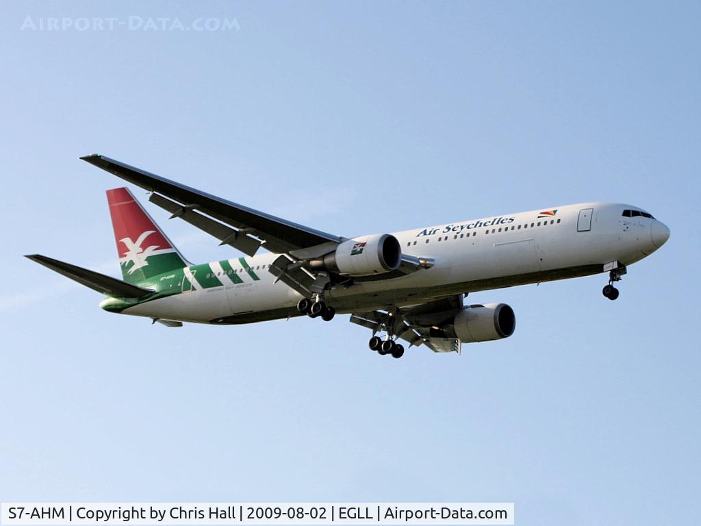 S7-AHM, 1996 Boeing 767-37D/ER C/N 26328, Air Seychelles