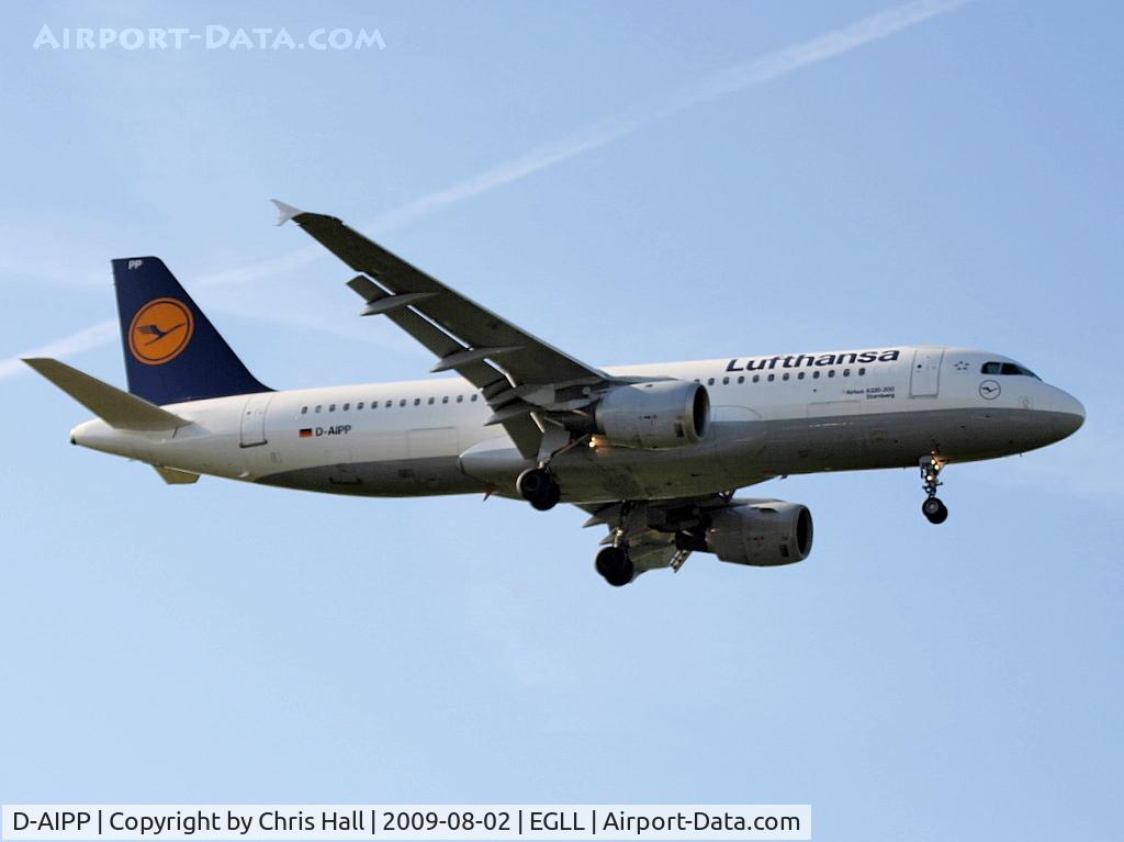 D-AIPP, 1990 Airbus A320-211 C/N 110, Lufthansa