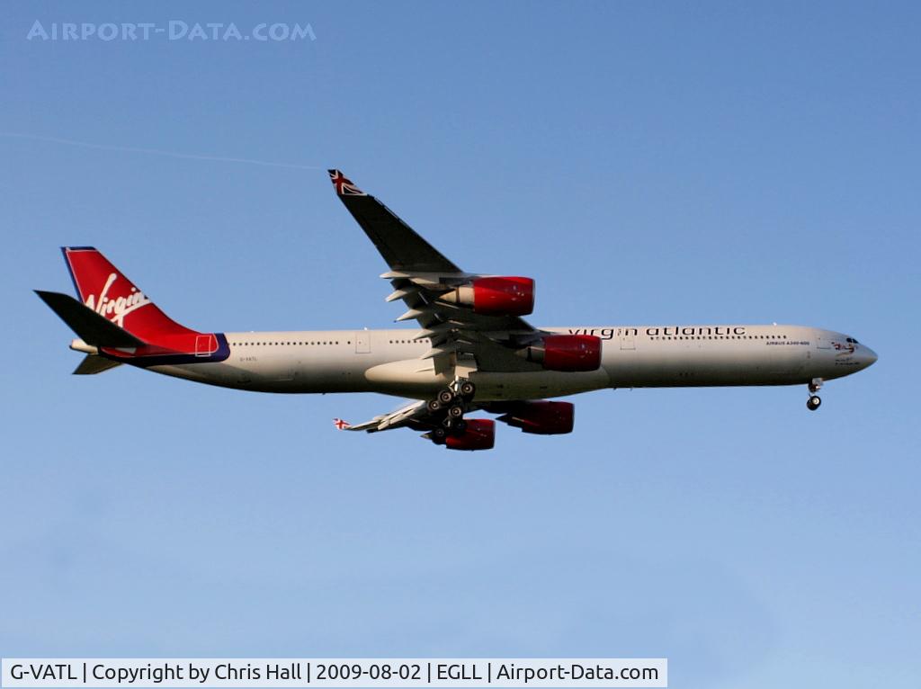 G-VATL, 2001 Airbus A340-642 C/N 376, Virgin Atlantic Airways