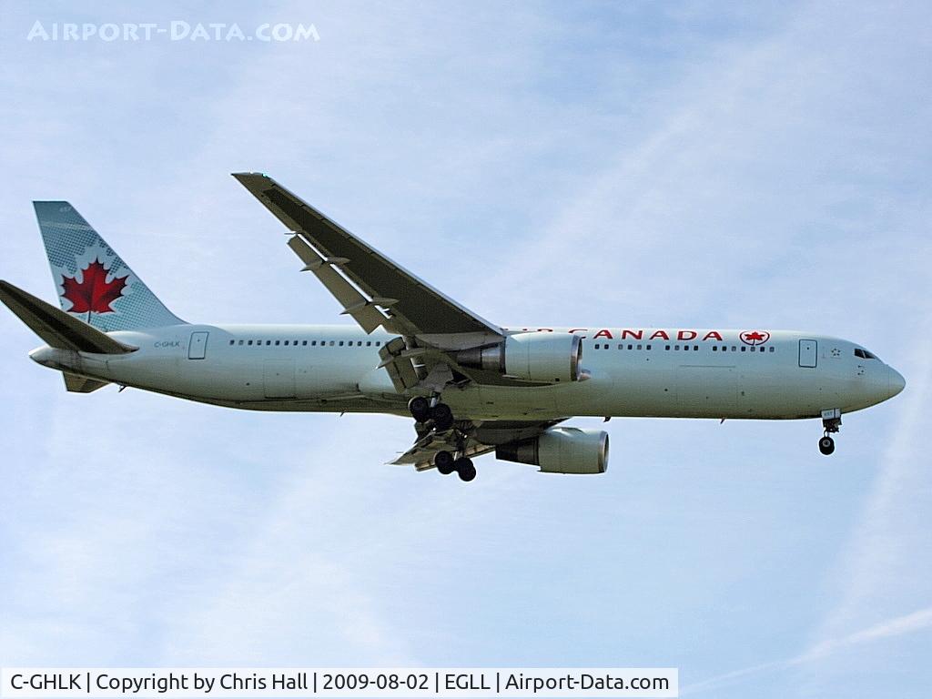 C-GHLK, 1992 Boeing 767-35H C/N 26388, Air Canada