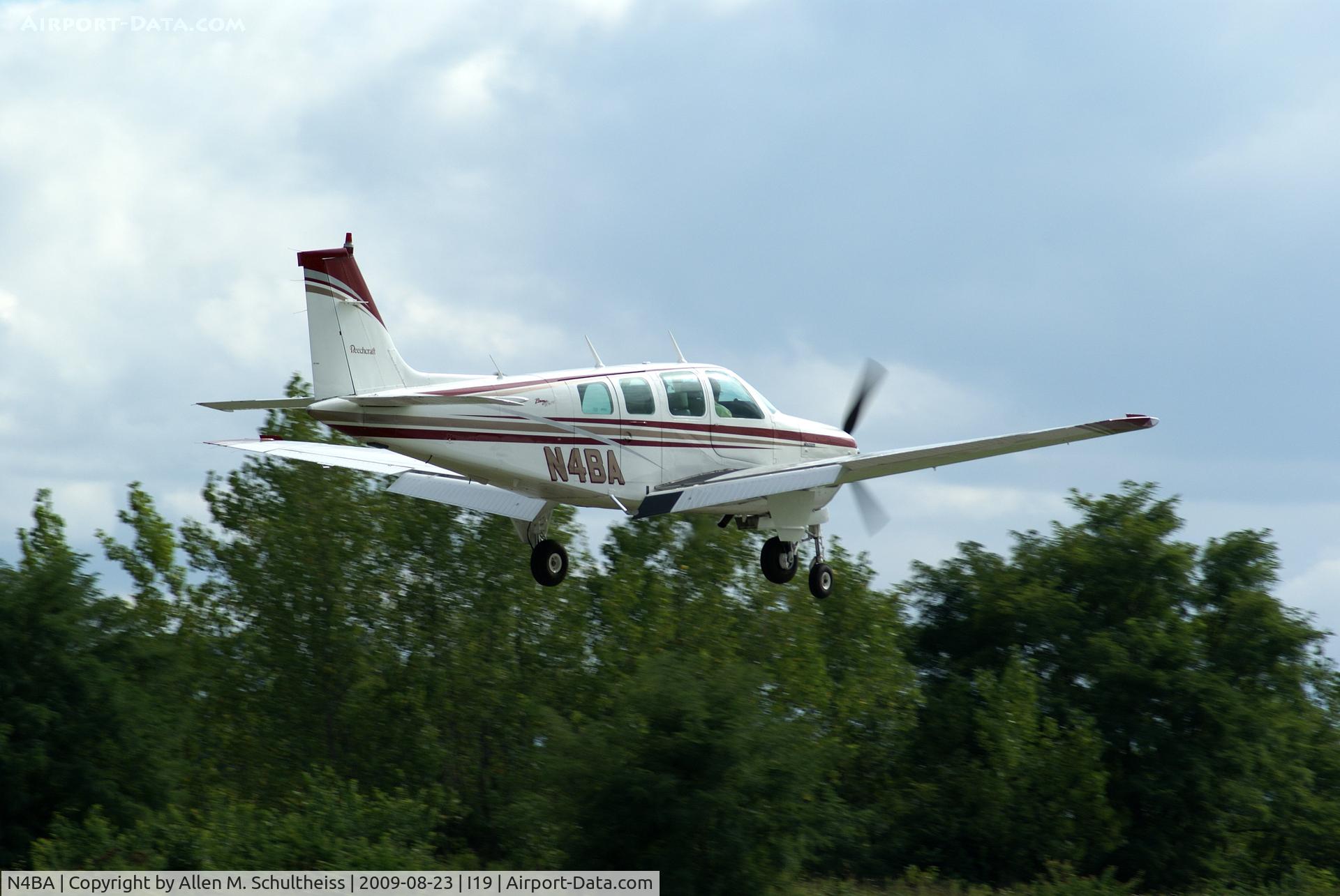 N4BA, 1983 Beech B36TC Bonanza C/N EA-356, 1983 Beech B36TC