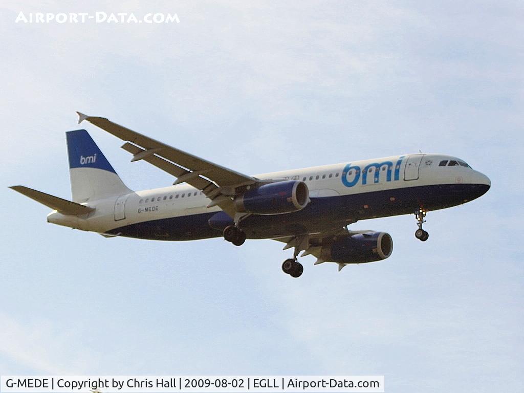 G-MEDE, 2000 Airbus A320-232 C/N 1194, BMI