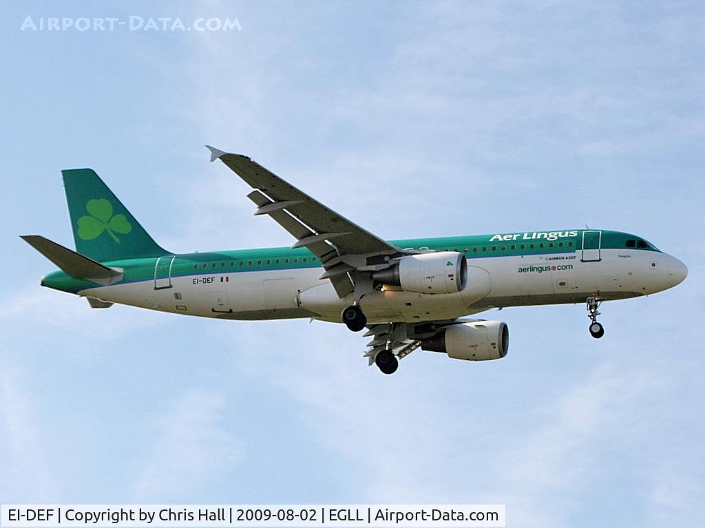 EI-DEF, 2004 Airbus A320-214 C/N 2256, Aer Lingus