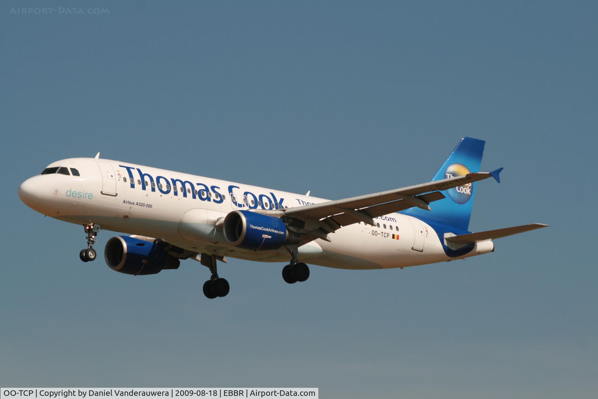 OO-TCP, 1996 Airbus A320-214 C/N 653, arrival of flight FQ2643 to rwy 25L